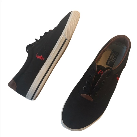 Polo by Ralph Lauren Vaughn Canvas/Leather Lace Up - Picture 5 of 10